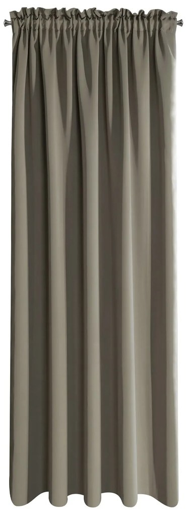 ZATEMŇOVACÍ ZÁVES NA PÁSKE LOGAN 135X270 CM CAPPUCCINO