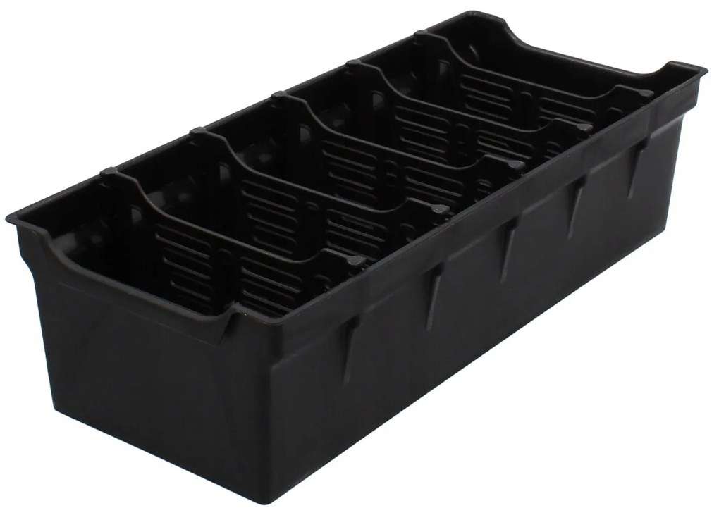 VILDE Organizér na korenie vrecúškach, zásobník, BLACK ANNA
