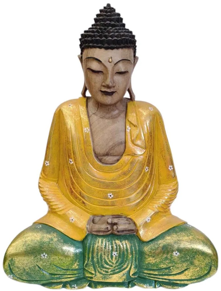 Buddha zlatý 1 50 cm