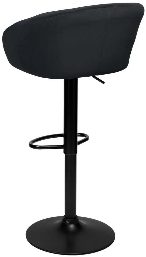 Barová stolička Paterson čierna