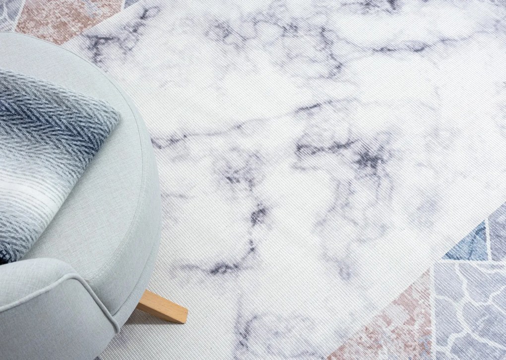 My Flair, Kusový koberec Morgan CA30017 cream – na von aj na doma, 160x230, šedá, chodba / predsieň