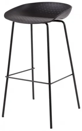 NETTASO pultová stolička 65 cm Čierna