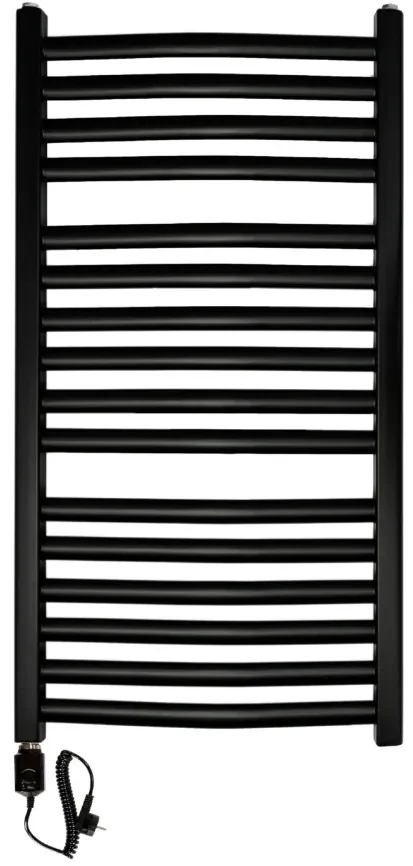 Regnis LE-Z, vykurovacie teleso 540x500mm, 306W, čierna, LE-Z/50/50/BLACK