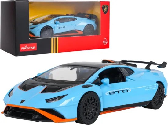 Model auta Lamborghini Huracán STO 1:43 RASTAR modrý