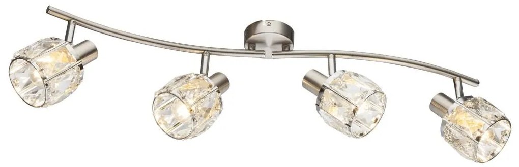 Globo 54356-4 - Bodové svietidlo KRIS 4xE14/40W/230V