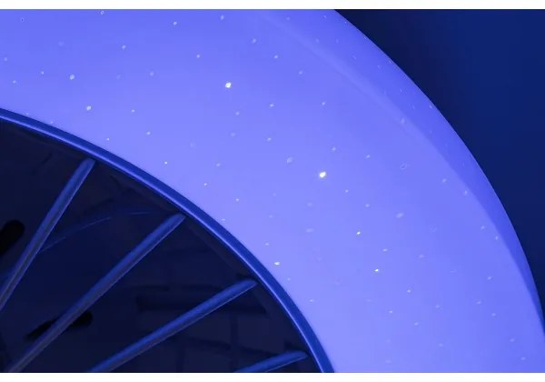 Rabalux 71333 - LED stmívatelné světlo s ventilátorem DALFON 48W/230V 3000-6500K