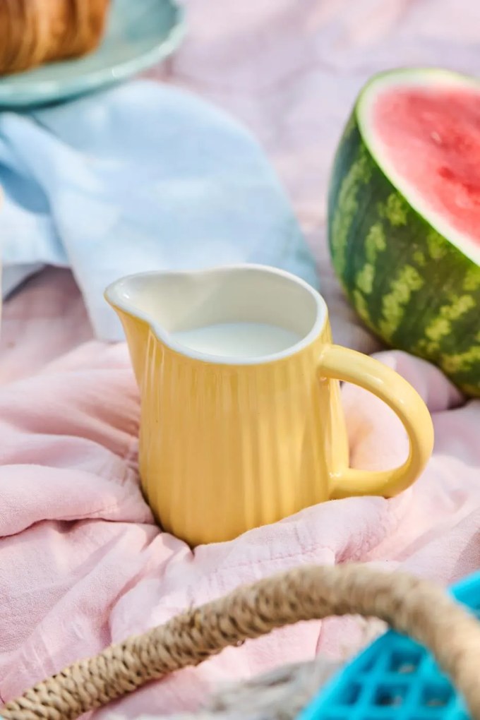 Žltý keramický džbánik 200 ml MYNTE LEMONADE