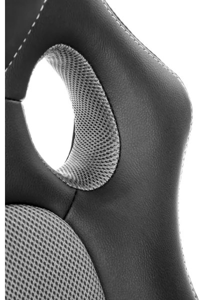 Kancelárska stolička KENU čierna/šedá