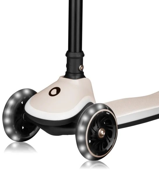 Lionelo - Detská kolobežka MEY 3xAAA Beige Sand