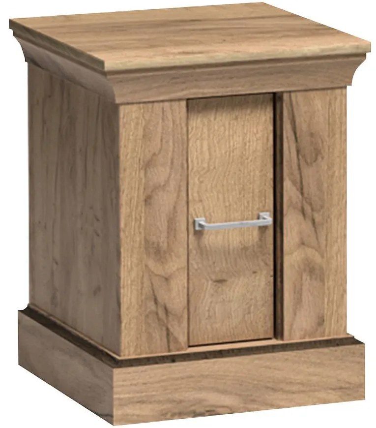 Nočný stolík Antica A-7 kraft zlatá