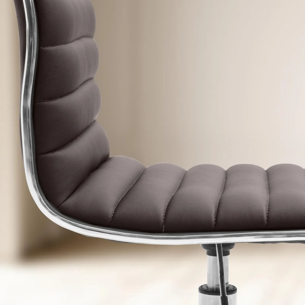 Pracovná stolička Alamosa - Hnedá