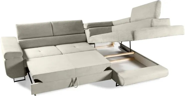 Sedacia súprava Harry, pravá, béžová (lincoln 3)