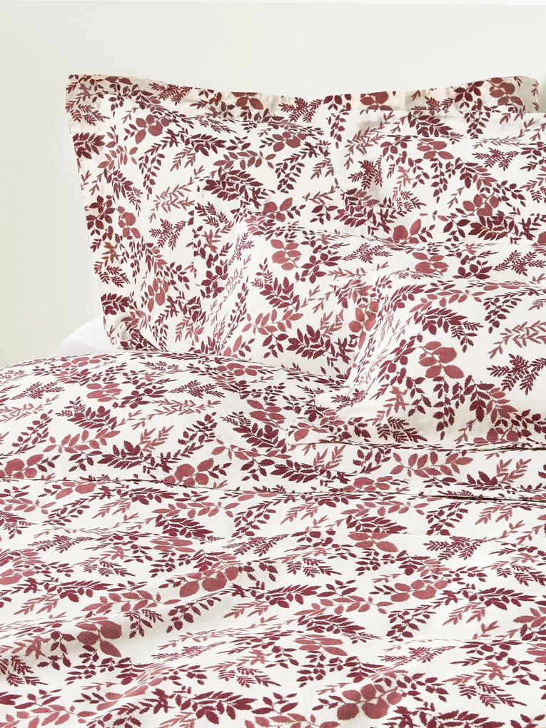 Obliečka na paplón's potlačou listov Pola