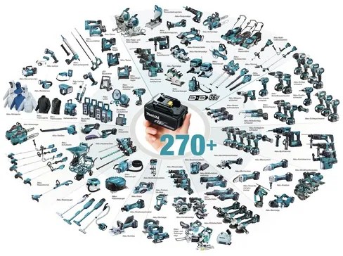 Aku nožnice na živý plot Makita DUH523Z Li-ion LXT 18V bez aku a nabíjačky