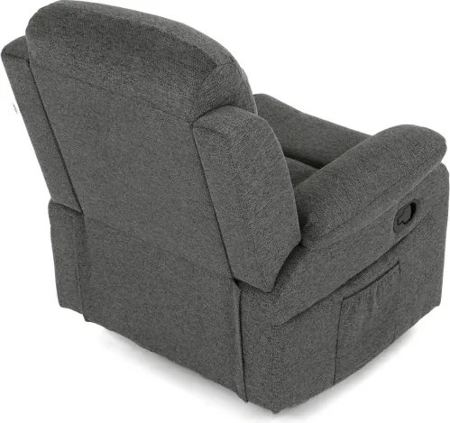 Polohovacie kreslo sivé TV-4086 GREY2