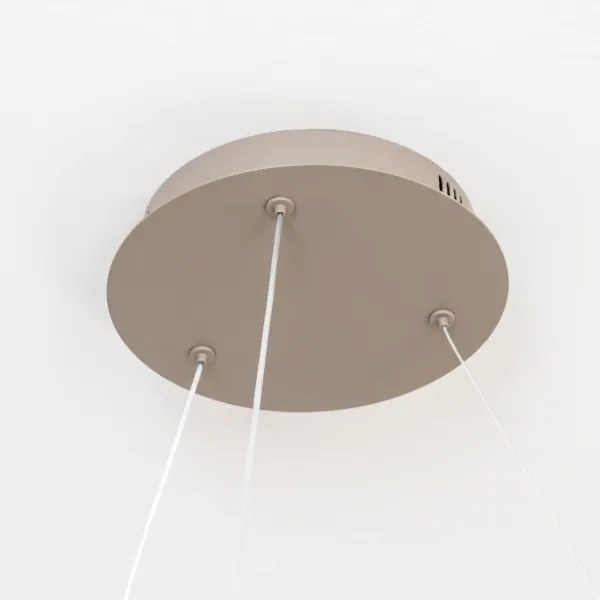BRILAGI - LED stmievateľný luster na lanku FALCON II LED/99W/230V pr. 60 cm béžová + DO