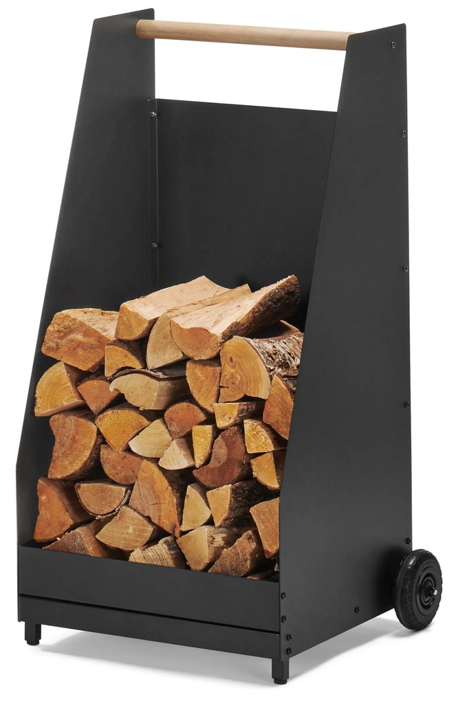 Vozík na kozubové drevo