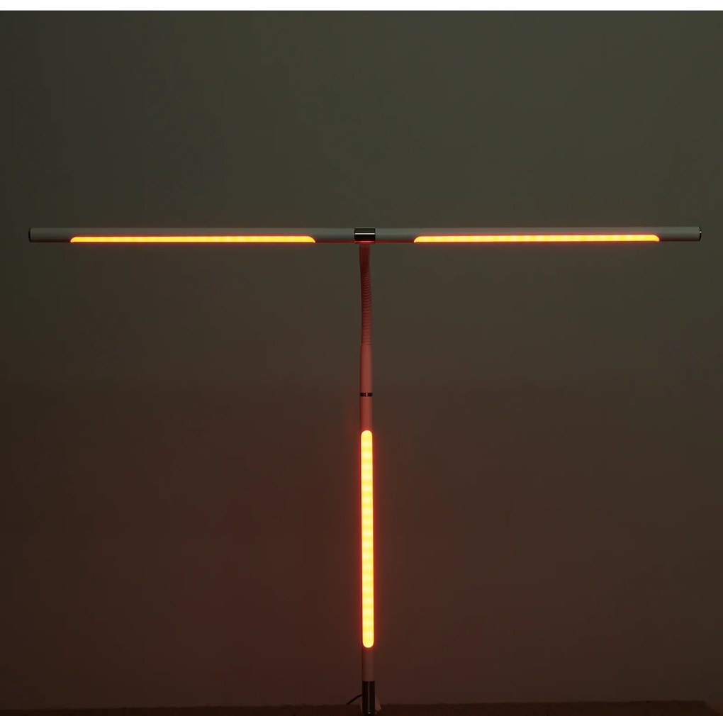 Stolná LED lampa NOX s RGBW efektmi, základňa, diaľkový ovládač