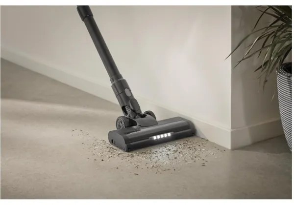 Sencor - Bezdrôtový tyčový vysávač 2 v 1 200 W/2600 mAh čierny