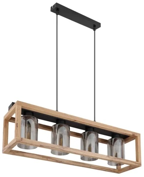 Globo 15497-4H - Luster na lanku PETTEY 4xE27/40W/230V