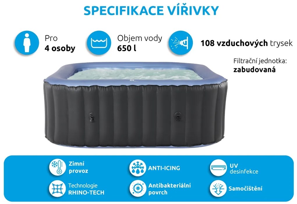 Mspa | Bazén vírivý MSPA Tekapo C-TE042 | 11400266