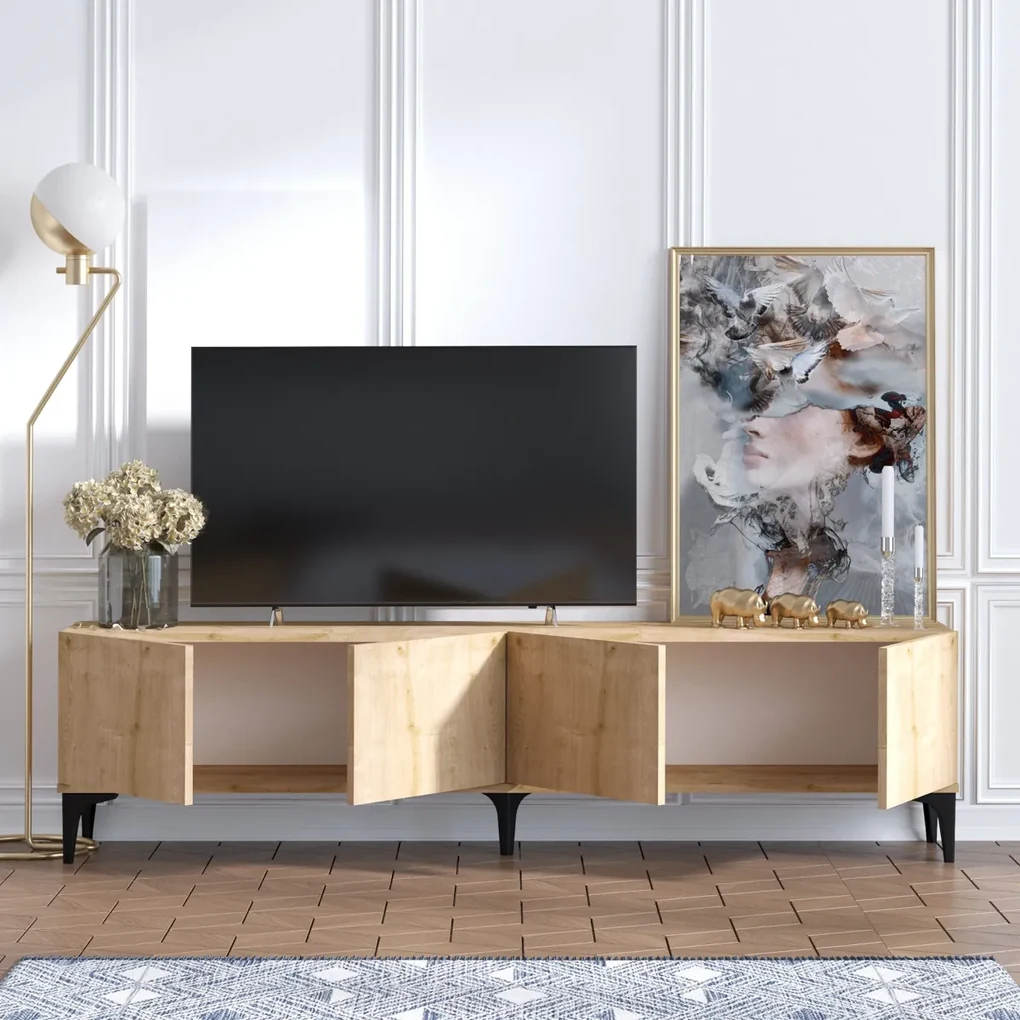 TV stolík Nora Sapphire Oak