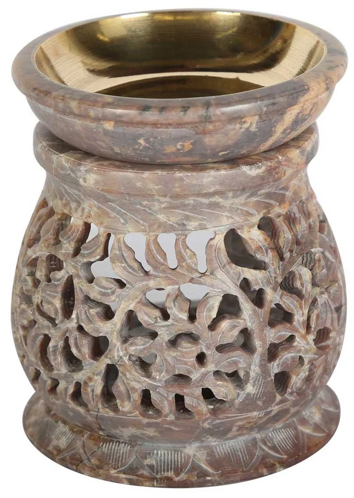 Orientálna vonná lampa Namaste - hnedá