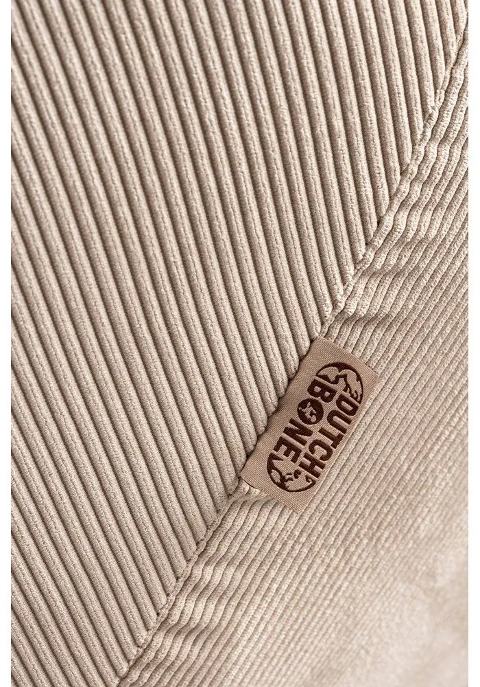 Biele zamatové kreslo Vince – Dutchbone