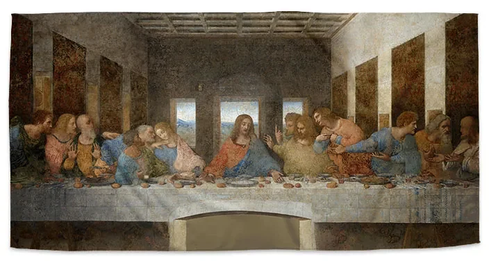 Sablio Uterák Posledná večera - Leonardo da Vinci - 70x140 cm