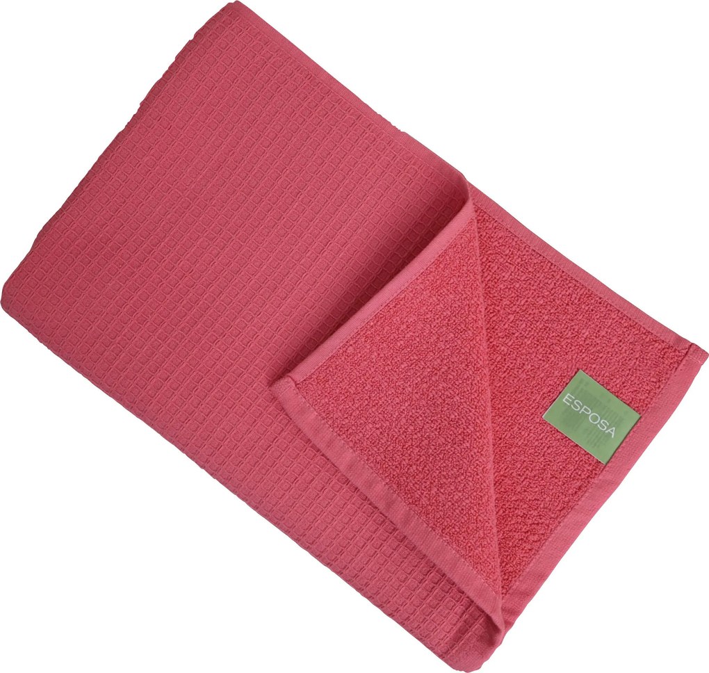 XXXLutz UTERÁK, 70/140 cm, koralová Esposa - Kúpeľňový textil - 004893000602