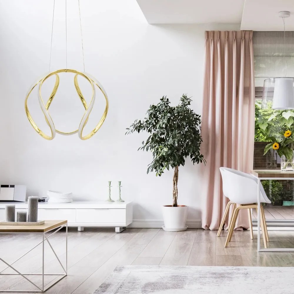 Elegantné moderné LED stropné svietidlo s diaľkovým ovládaním čierna