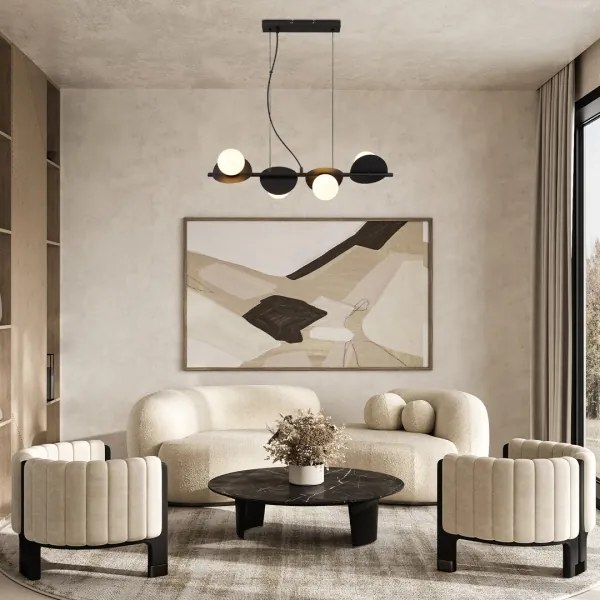 Rabalux 72225 - Luster na lanku JULES 4xG9/5W/230V