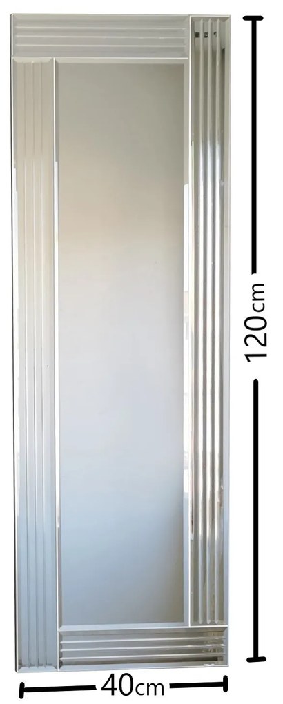 Zrkadlo Silvery II (Strieborná). Akcia -18%. Vlastná spoľahlivá doprava až k Vám domov. 1072147