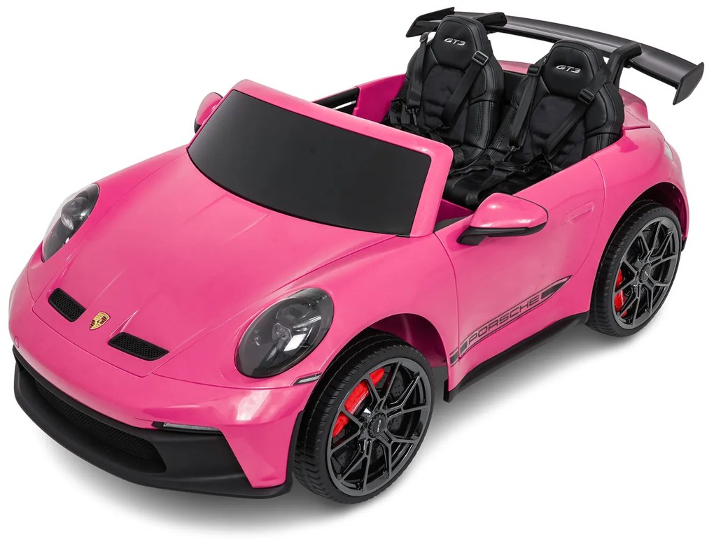 Detské elektrické autíčko Porsche 911 GT3 STRONG MP4 ružové
