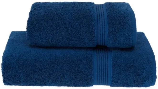 Soft Cotton Osušky LANE 85x150 cm Tmavo modrá