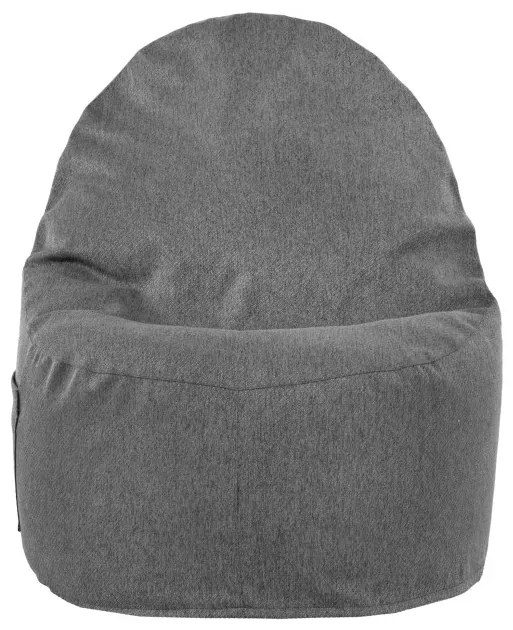 Kreslo melanž Porto čierne