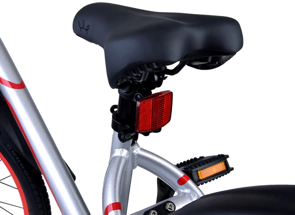 Detský bicykel 18" Mars RoyalBaby RB18-26 - strieborný