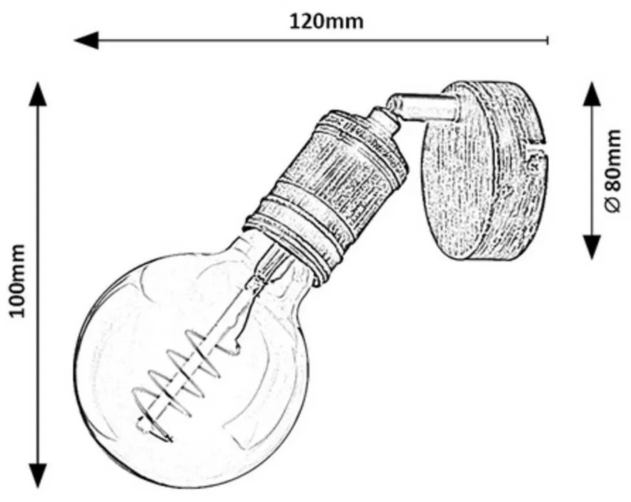 Rabalux 3214 nástenné spot svietidlo
