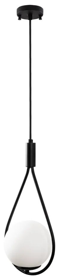 Závesné svietidlo so skleneným tienidlom Sessiz – Opviq lights