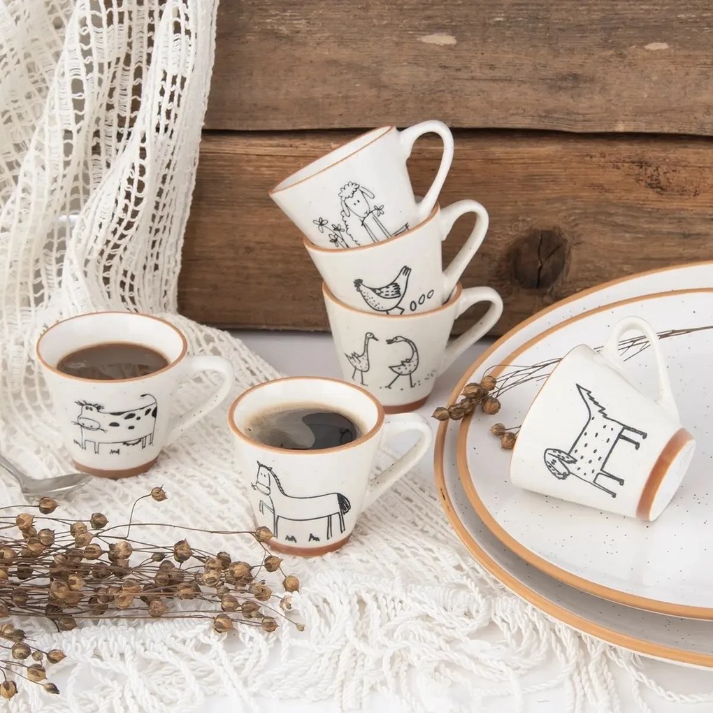 Hrnček porc. STATOK pes espresso 0,07 l SK