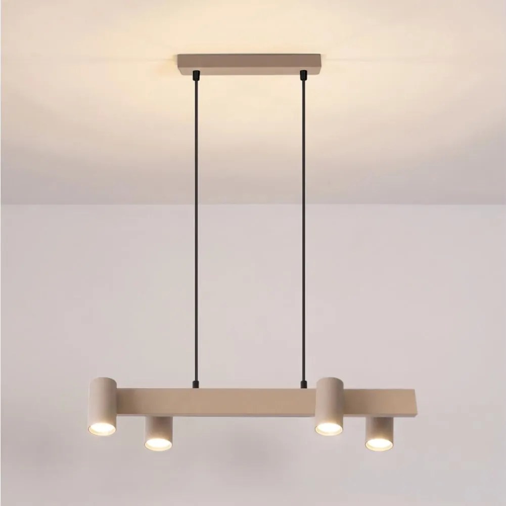Brilagi - Luster na lanku SELE 4xGU10/30W/230V béžový