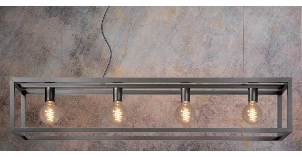 Lucide 31472/04/15 - Závesné svietidlo ORIS 4xE27/60W/230V