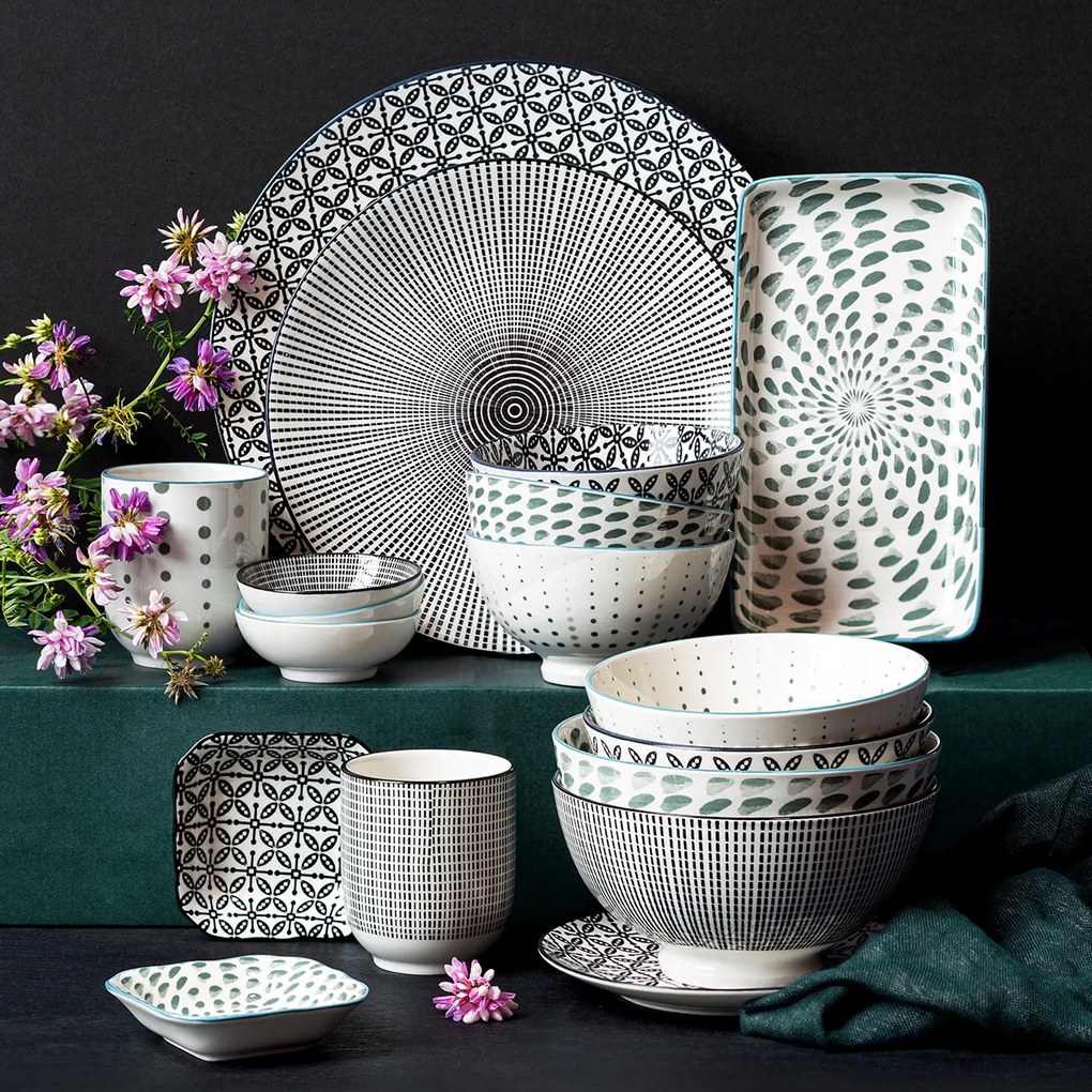 Porcelánový set 24 ks – Gaya Elements Fire - W0096