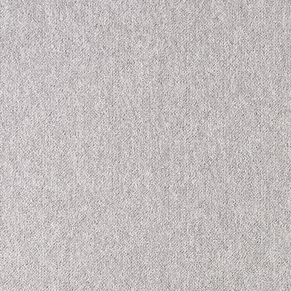 Tapibel Metrážny koberec Cobalt SDN 64041 - AB svetlo šedý, záťažový - Kruh s obšitím cm
