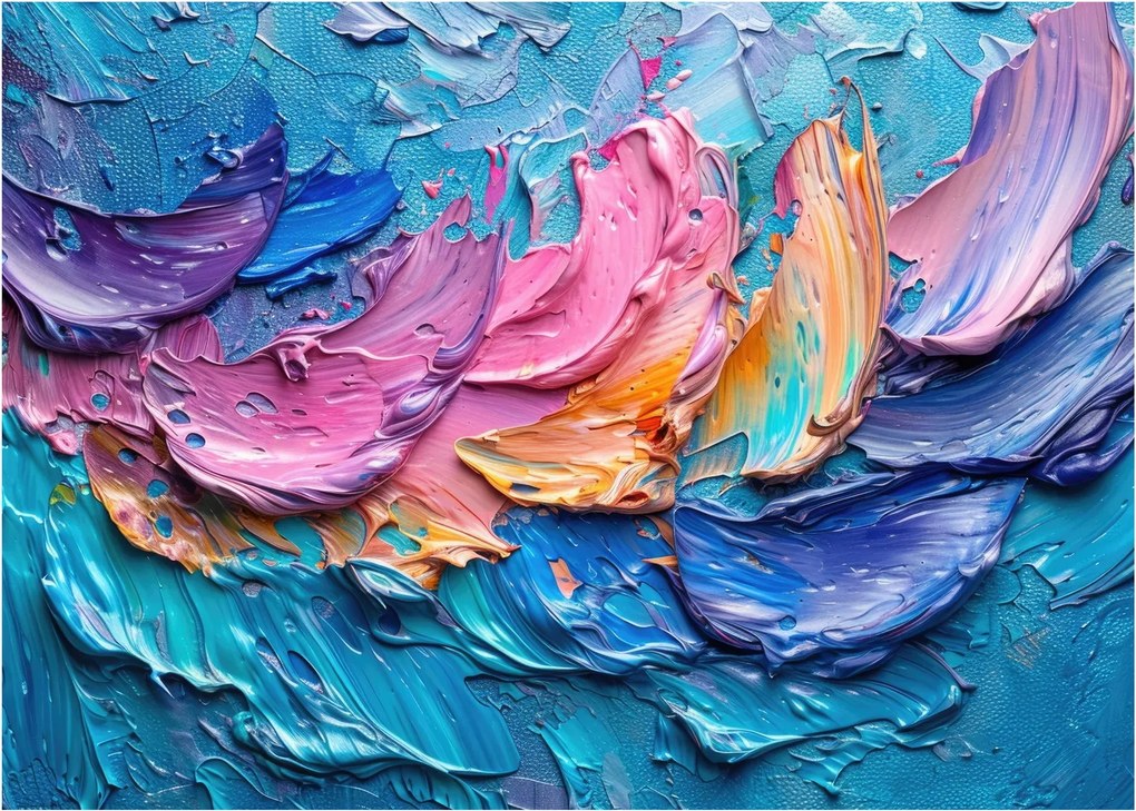 Sklenený obraz - Olejomaľba (70x50 cm)