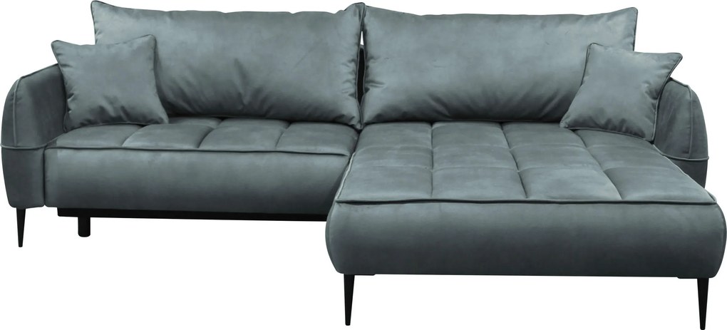 XXXLutz ROHOVÁ SEDAČKA, textil, modrá MID.YOU - Sedačky - 001574002805