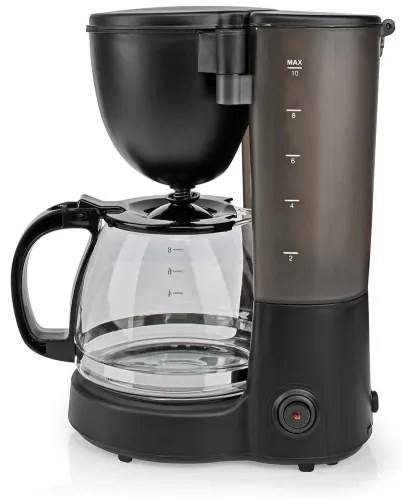 Nedis KACM150EBK - Prekvapkávajúci kávovar 1,25l s funkciou uchovania teploty