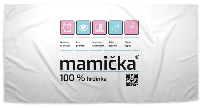 Sablio Uterák Mamička - 30x50 cm