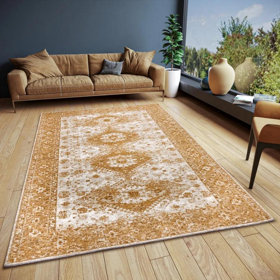 Hanse Home Collection koberce Kusový koberec Bila 105861 Pare Grey Brown - 150x220 cm