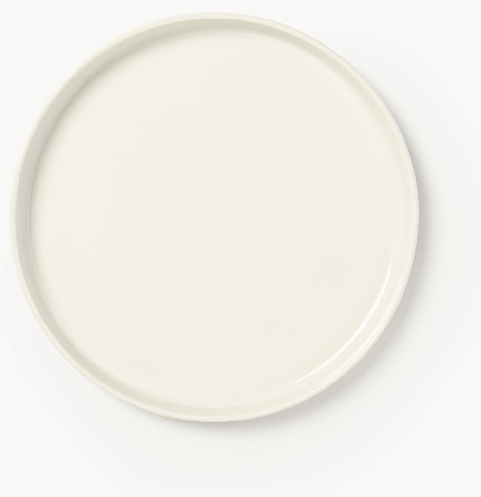 Porcelánové plytké taniere's reaktívnou glazúrou Dune, 2 ks